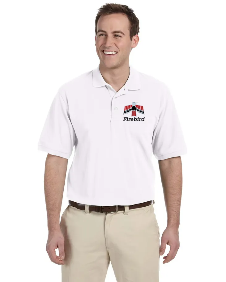 1960's Pontiac Firebird Cotton Blend Polo