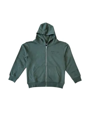 808ALLDAY Toddler/Youth PRM Olive Zip Up Hoodie