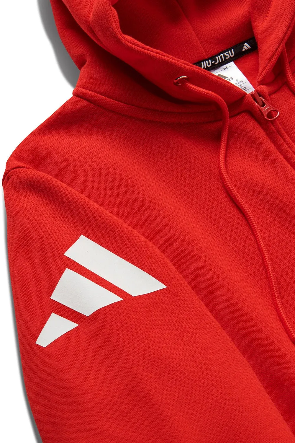 Adidas Youth Comp Team Zip Hoodie- Red