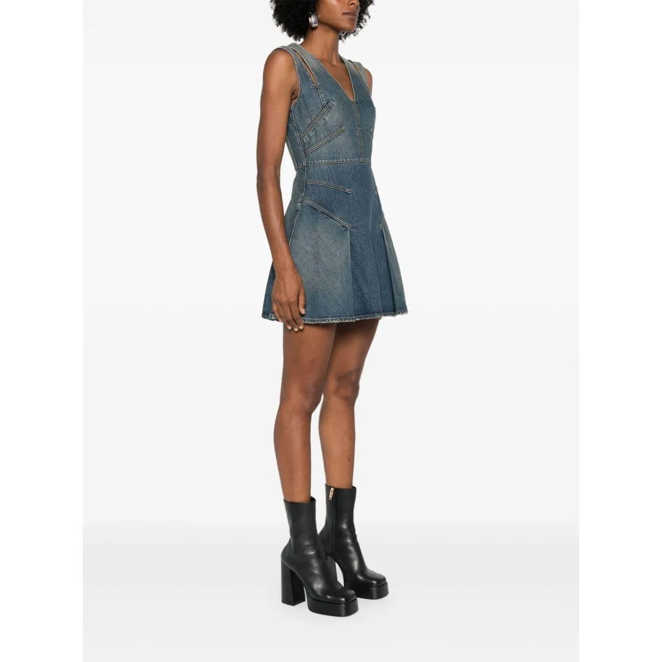 Alexander McQueen Dresses Blue