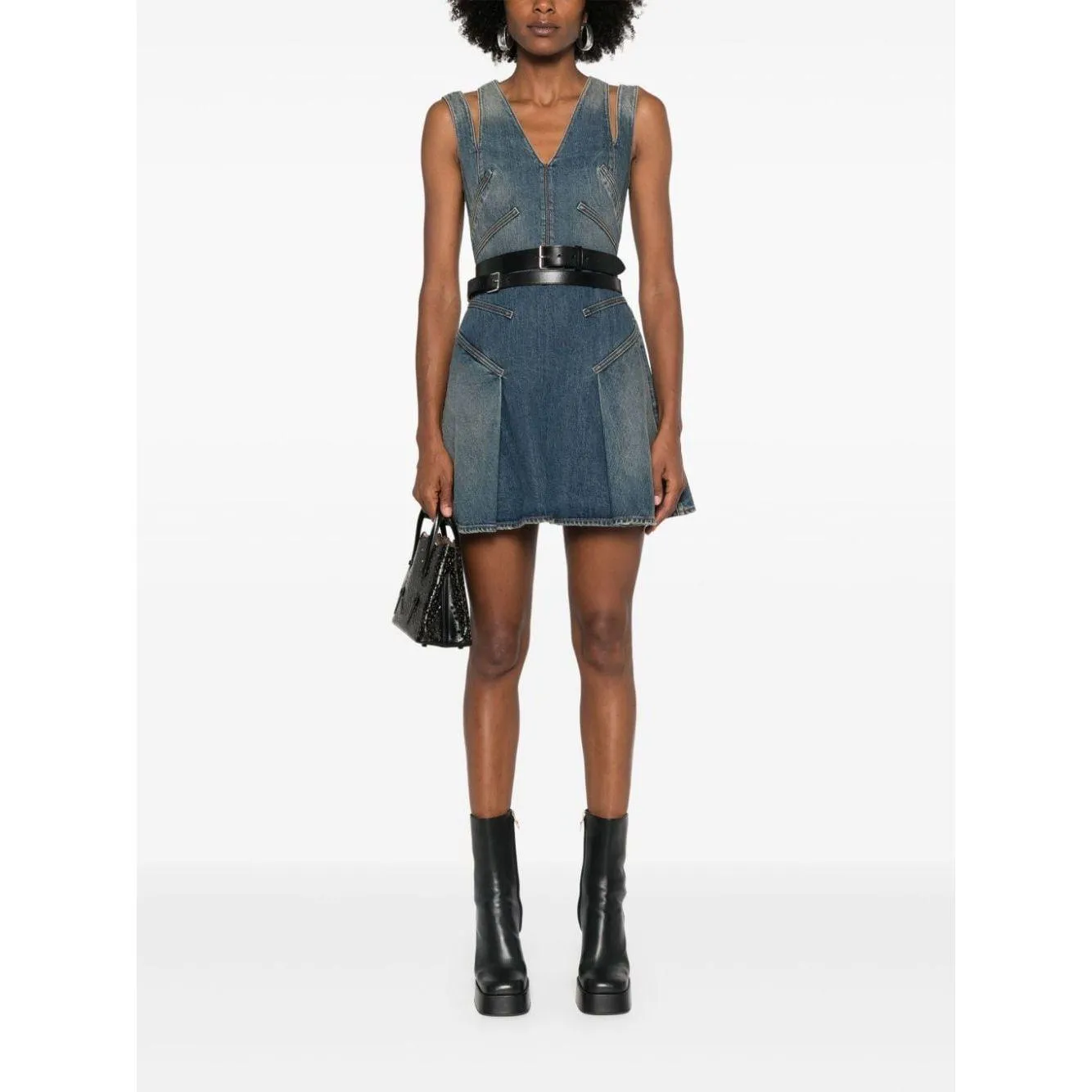 Alexander McQueen Dresses Blue