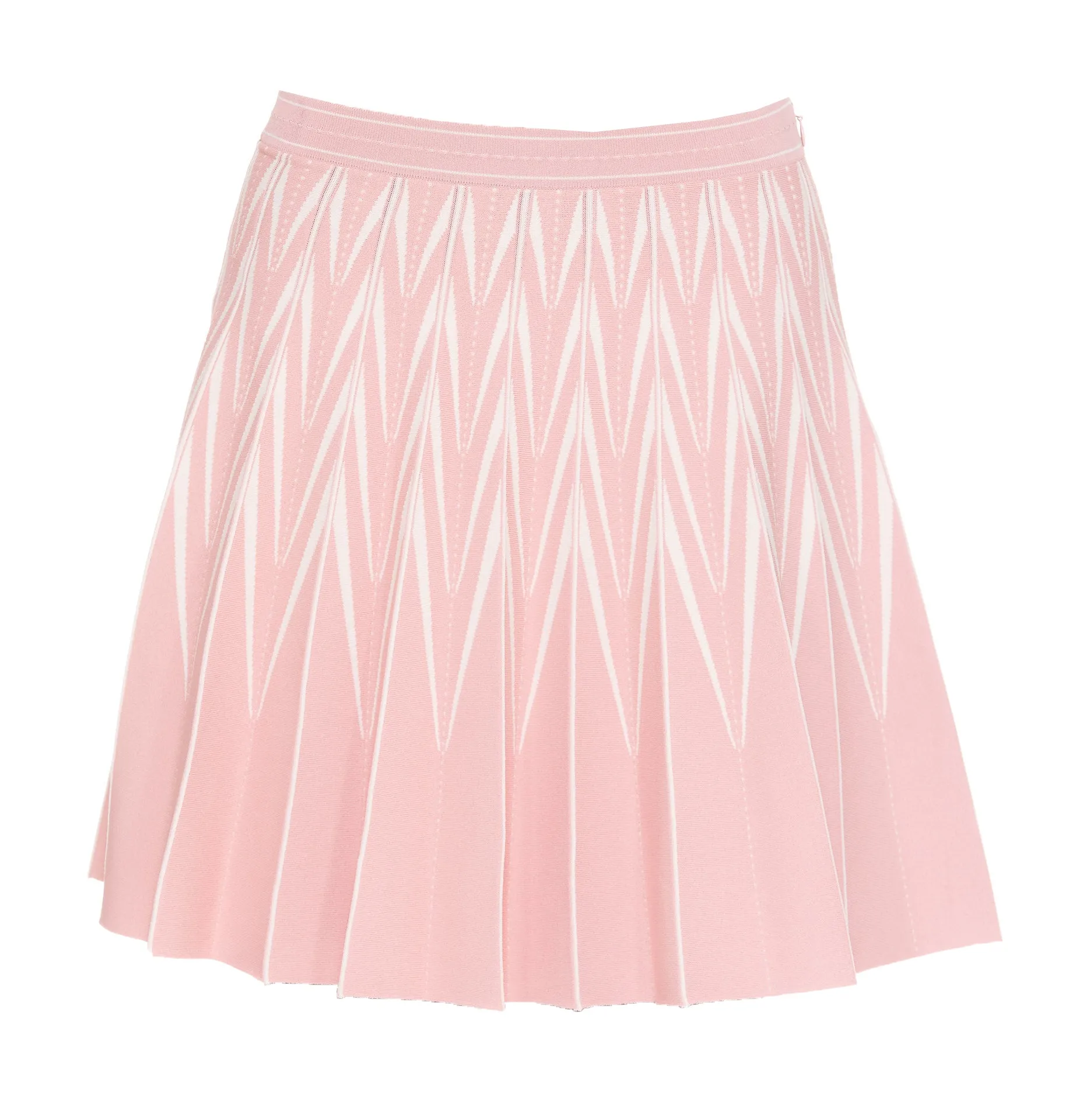 Alexander McQueen Elasticated Waistband Pleated Mini Skirt