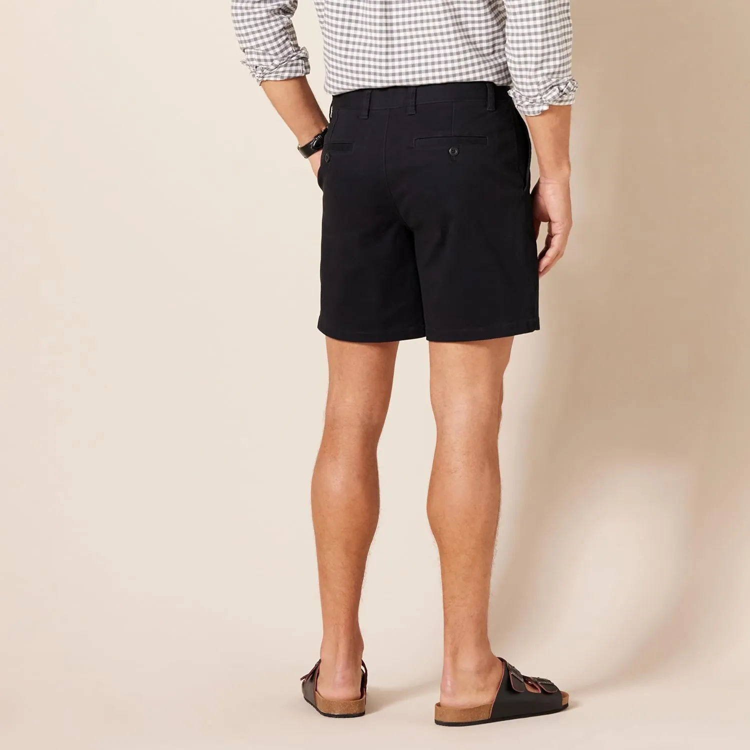 Amazon Essentials Men's Slim-Fit 7" Stretch Chino Short