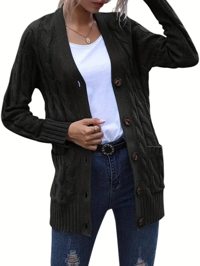 Casual Loose-Fit Cardigan