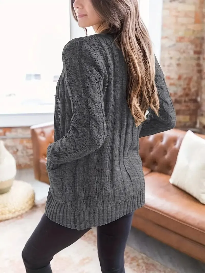 Casual Loose-Fit Cardigan