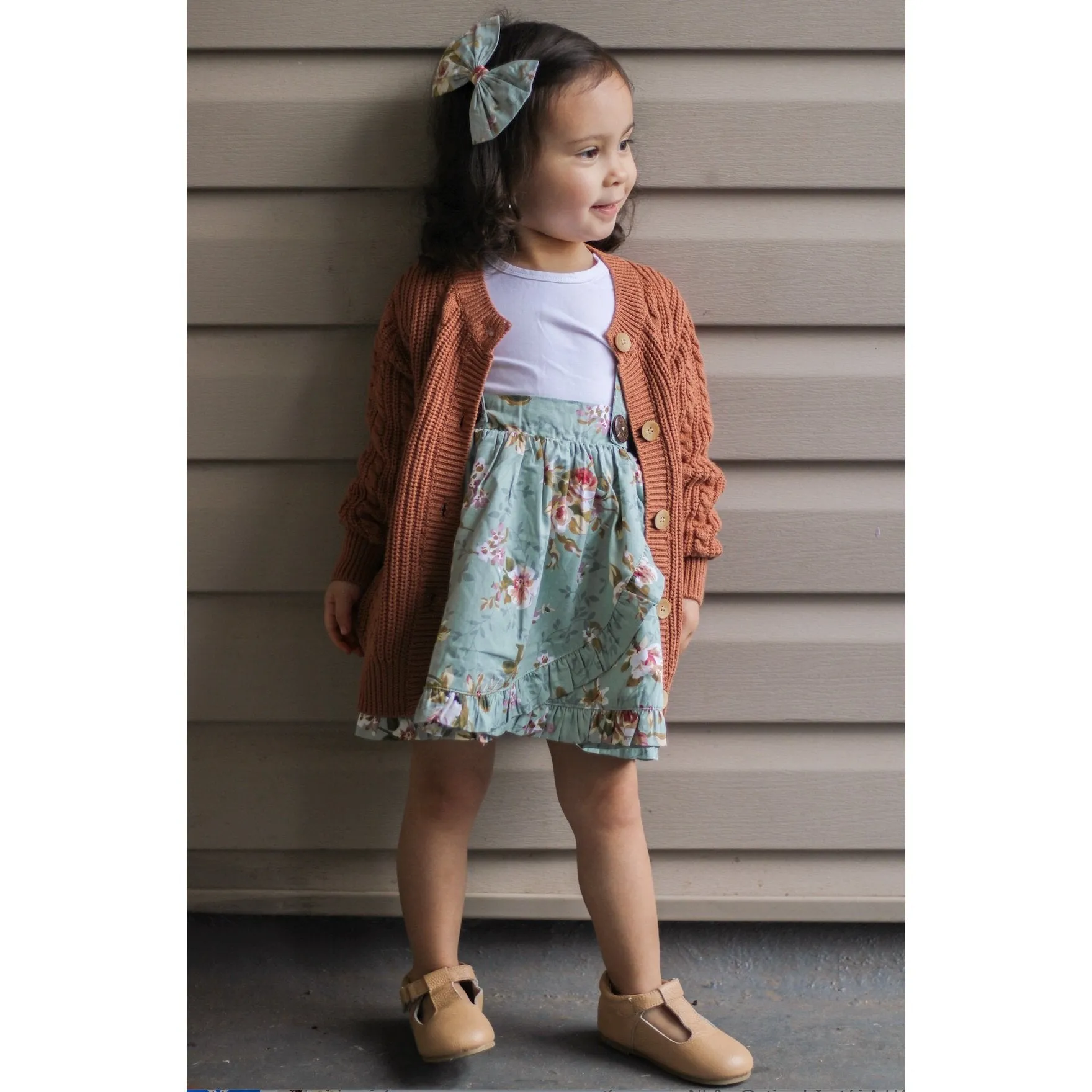 CINNAMON KNIT CARDIGAN