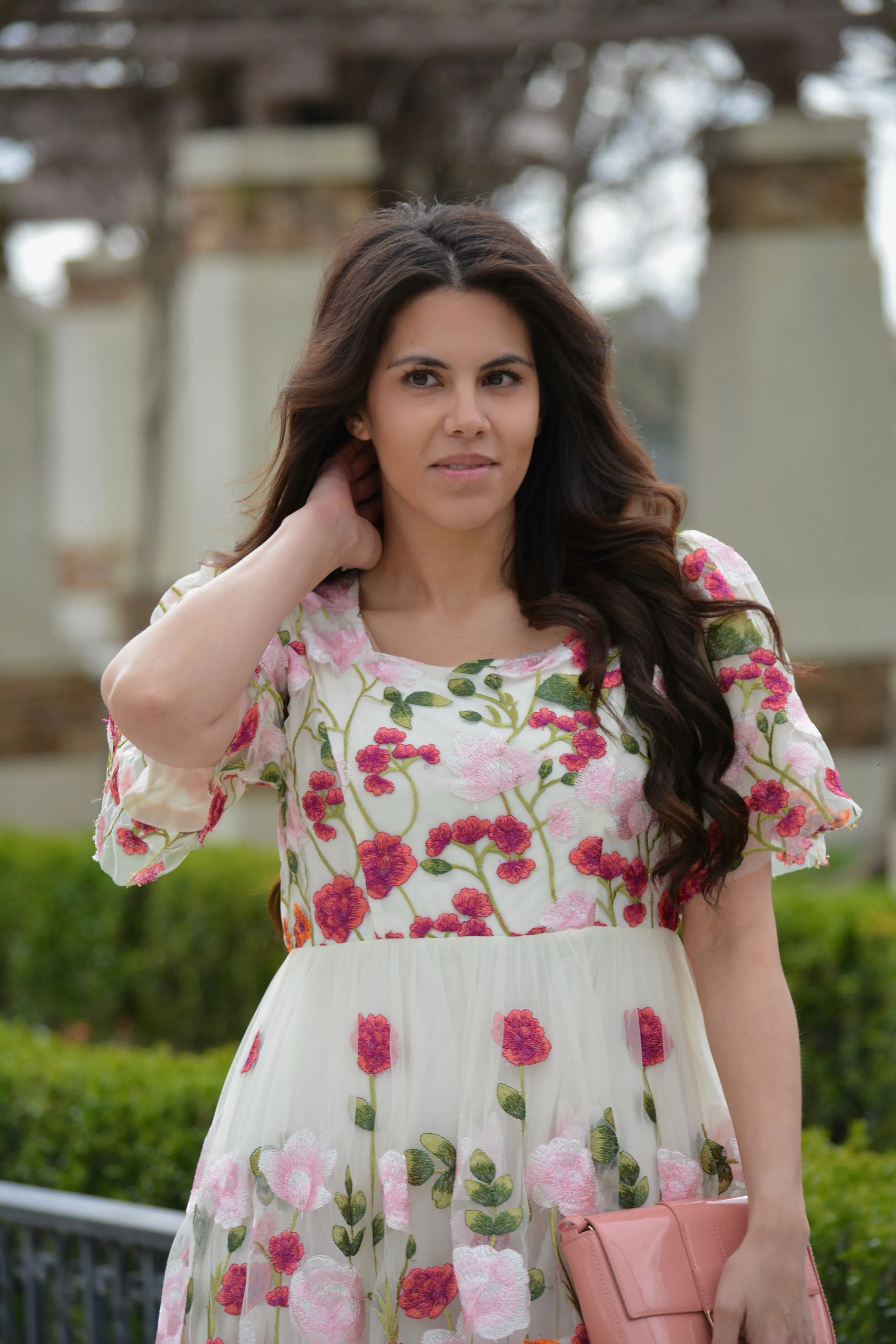 Coraline Floral Midi Dress