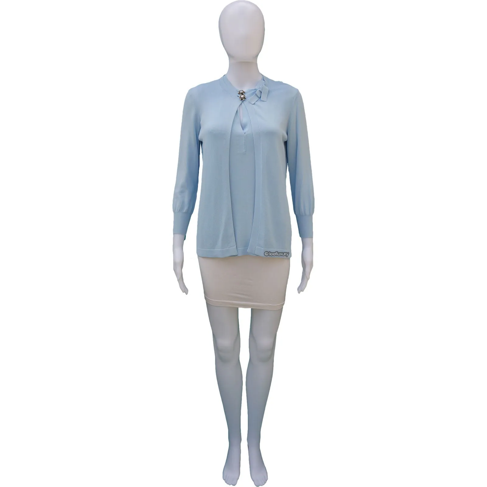 DOLCE & GABBANA OPEN FRONT CARDIGAN SET