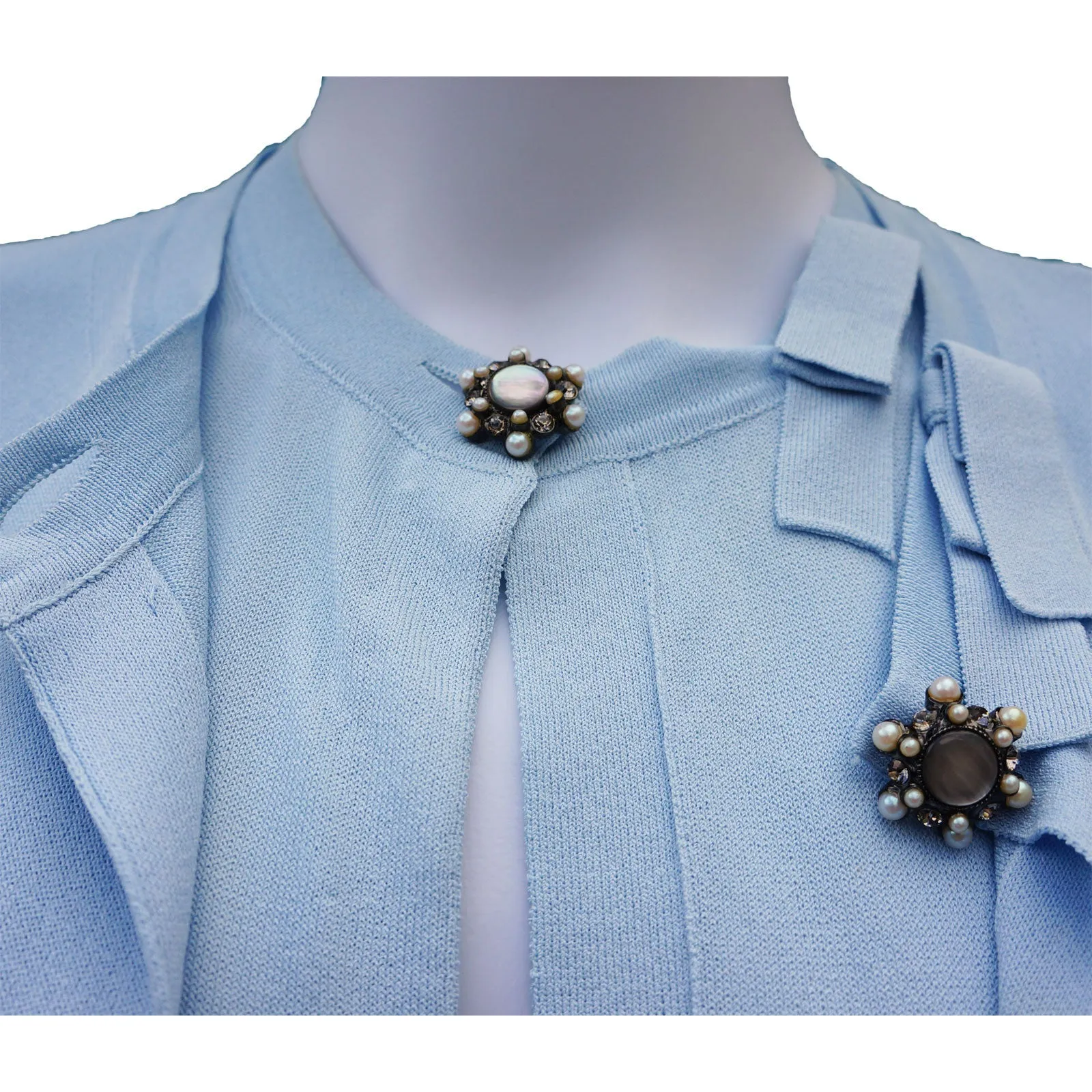 DOLCE & GABBANA OPEN FRONT CARDIGAN SET