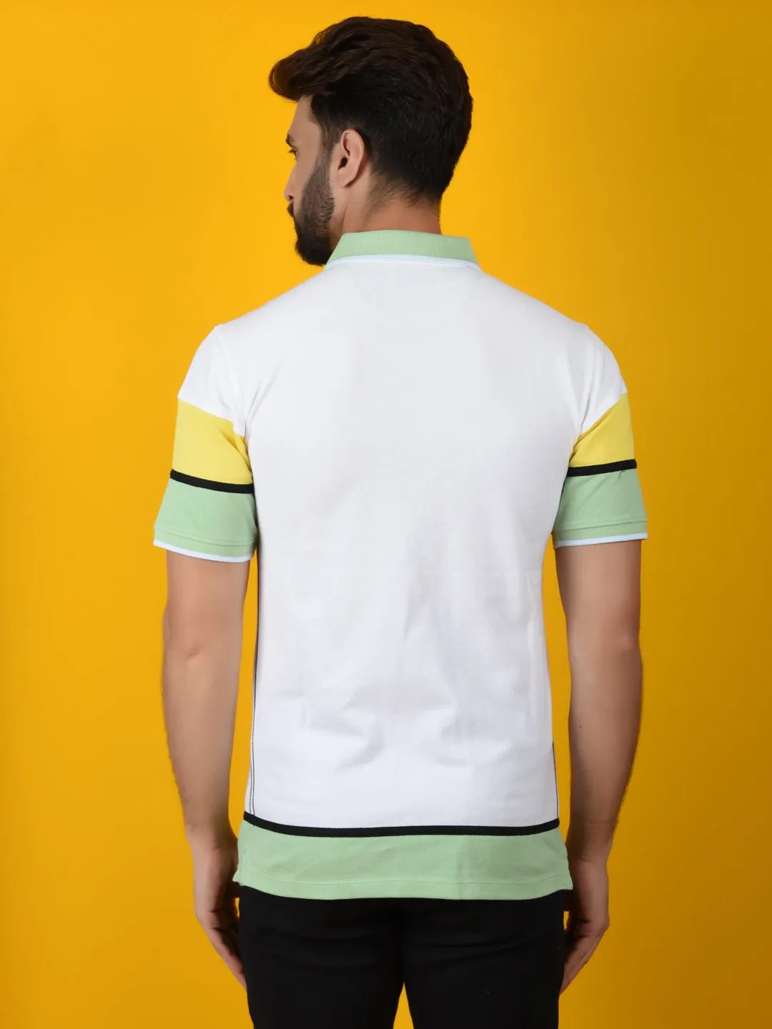 Flawless Men Trendy Multicolor Polo T-Shirt | HERCULES