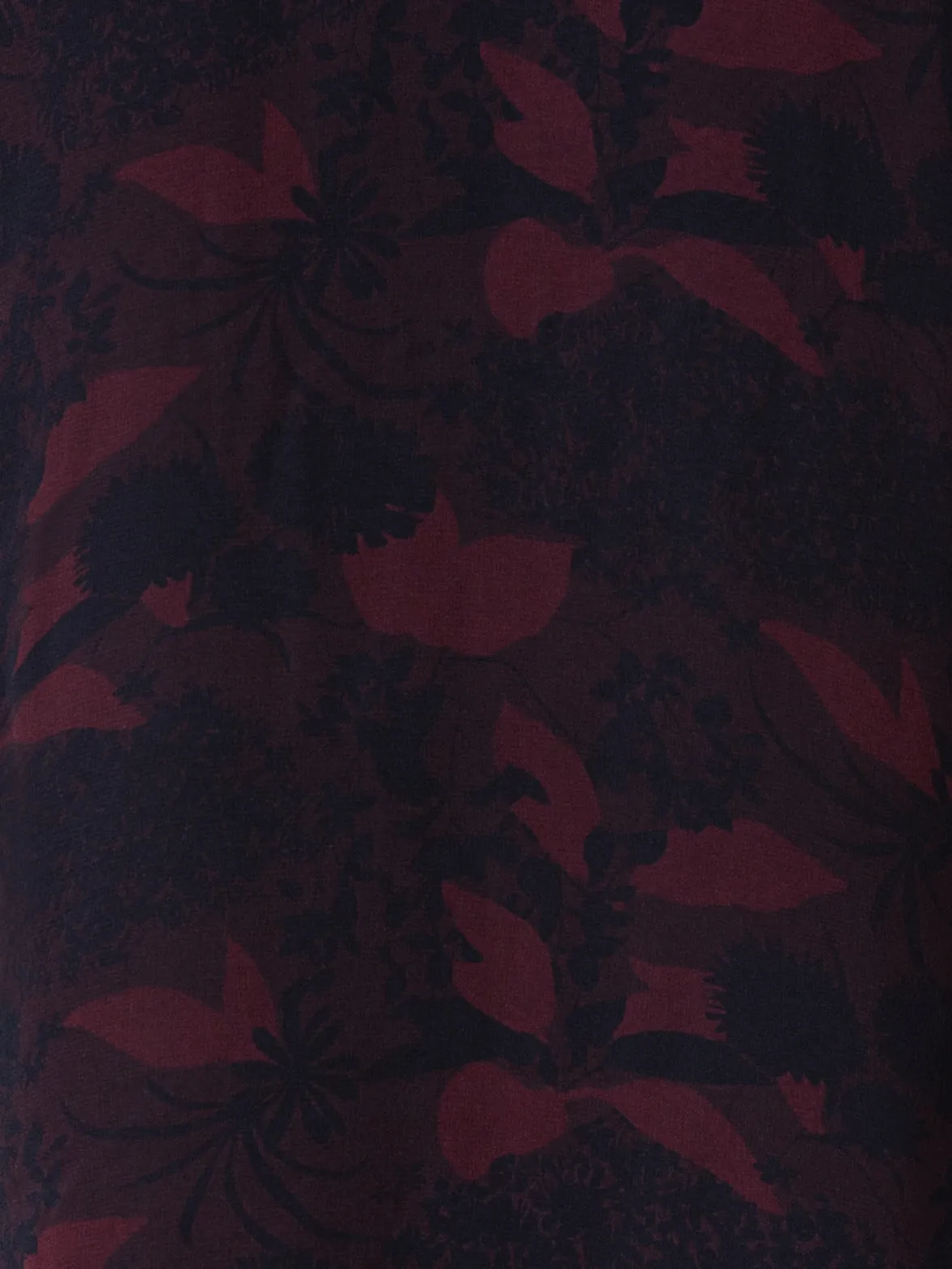 Fluid Velvet Mock Neck T-Shirt