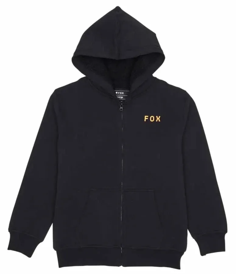 Fox YOUTH MAGNETIC SHERPA FLEECE ZIP - Black