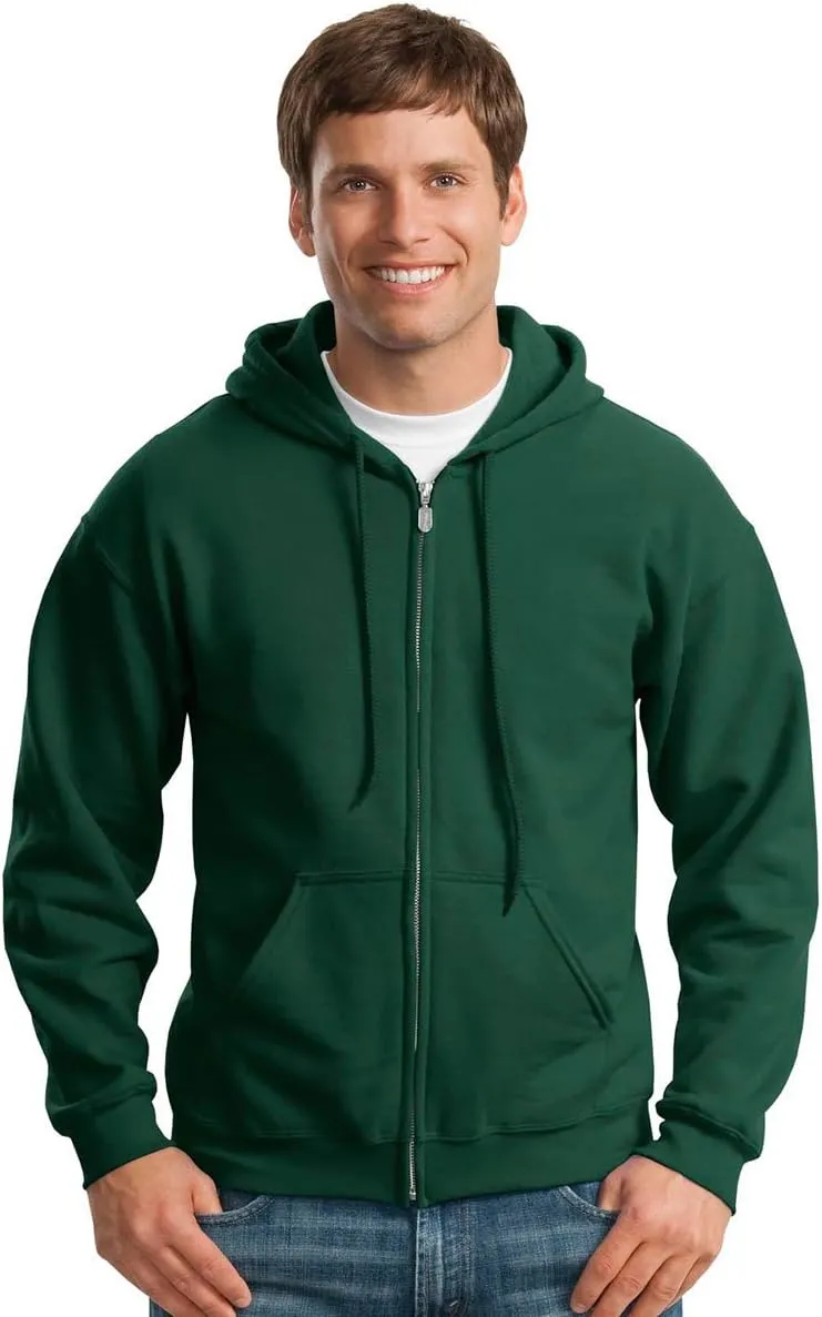 Gildan Men's Full Zip Hooded Sweatshirt