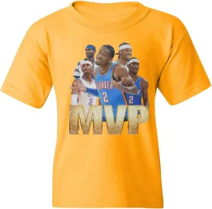 Gilgeous-Alexander MVP Collage - OKC Fans Tribute Youth Unisex T-Shirt