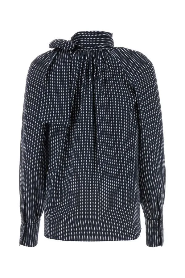 GIVENCHY | Printed silk blouse