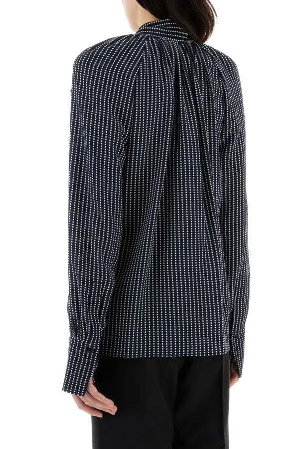 GIVENCHY | Printed silk blouse