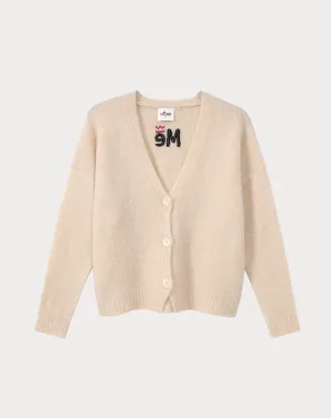 Irene White Cardigan