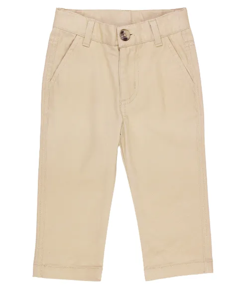 Khaki Stretch Chino Pants