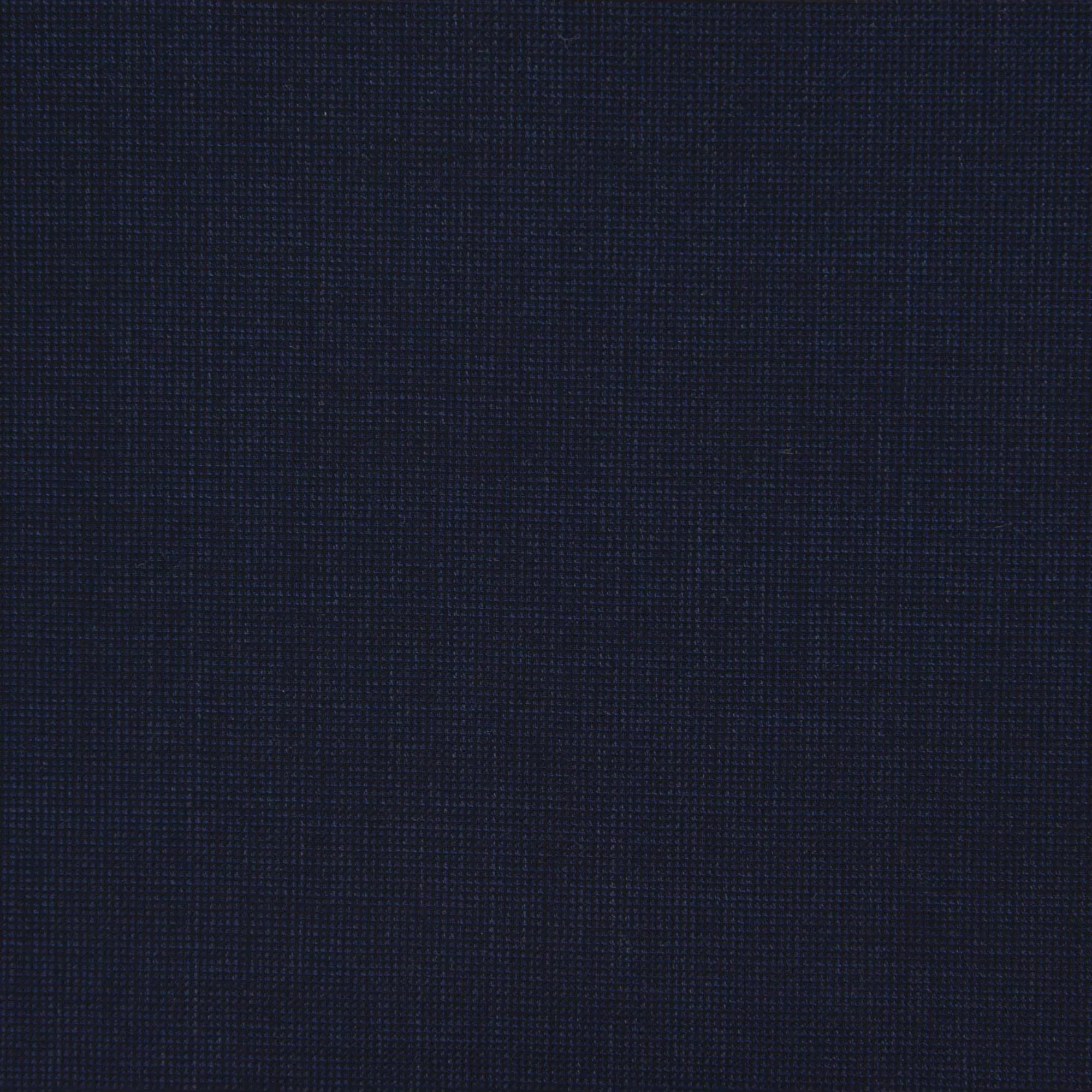 Navy Blue Nailhead Wool Mantua Slim Fit Suit Peak Lapel - Luigi Bianchi