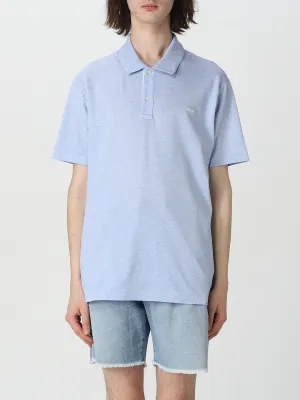 Organic Cotton Dusty Blue Polo - Paul & Shark