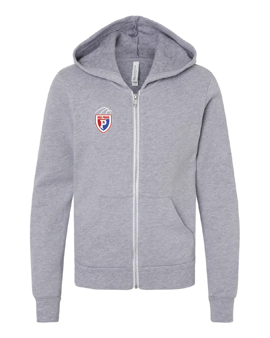 Plainfield Basketball Zip Up Hoodie