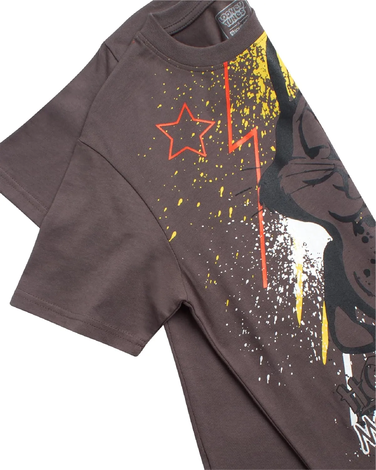Southpole Boys' Graphic T-Shirts - Looney Tunes Bugs Bunny Tom and Jerry Crewneck Short Sleeve Graphic Tees (Sizes: 8-20)