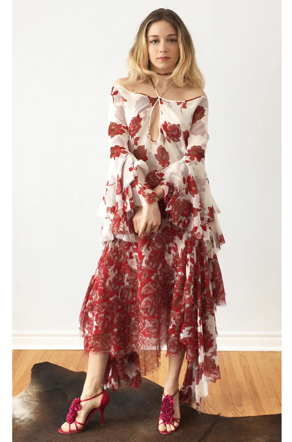 S/S 2002 Alexander McQueen "Dance of the Twisted Bull" Dress