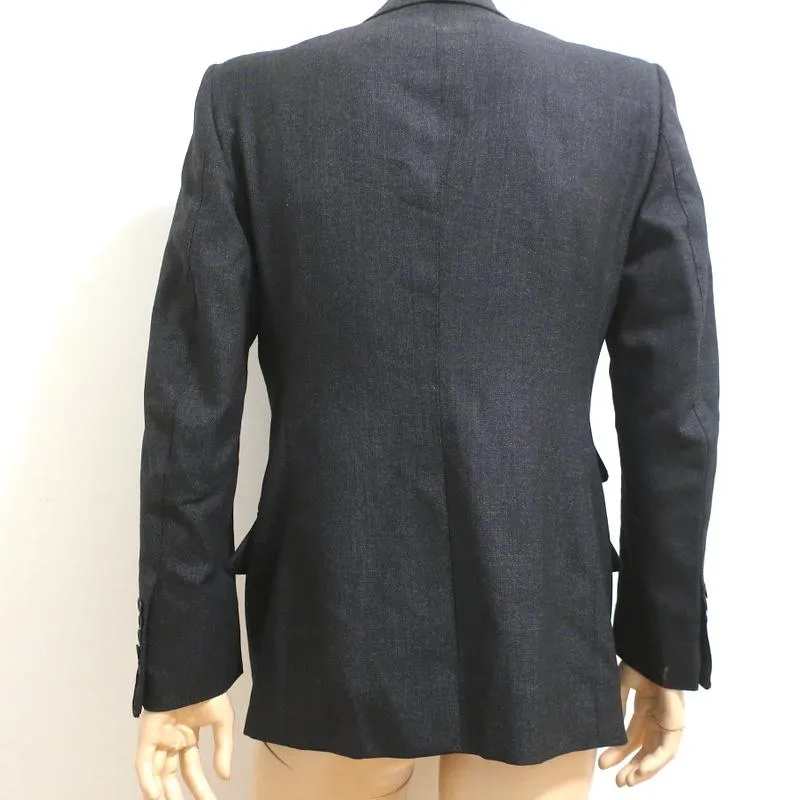 Tom Ford Suit Jacket Charcoal Wool Size 50 Two-Button Blazer