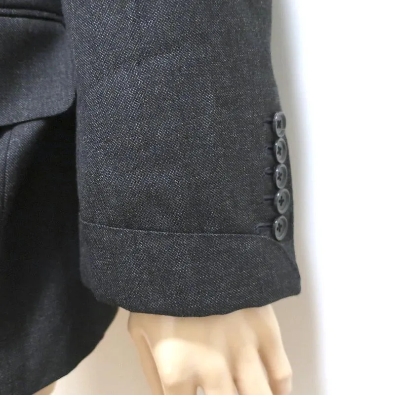 Tom Ford Suit Jacket Charcoal Wool Size 50 Two-Button Blazer