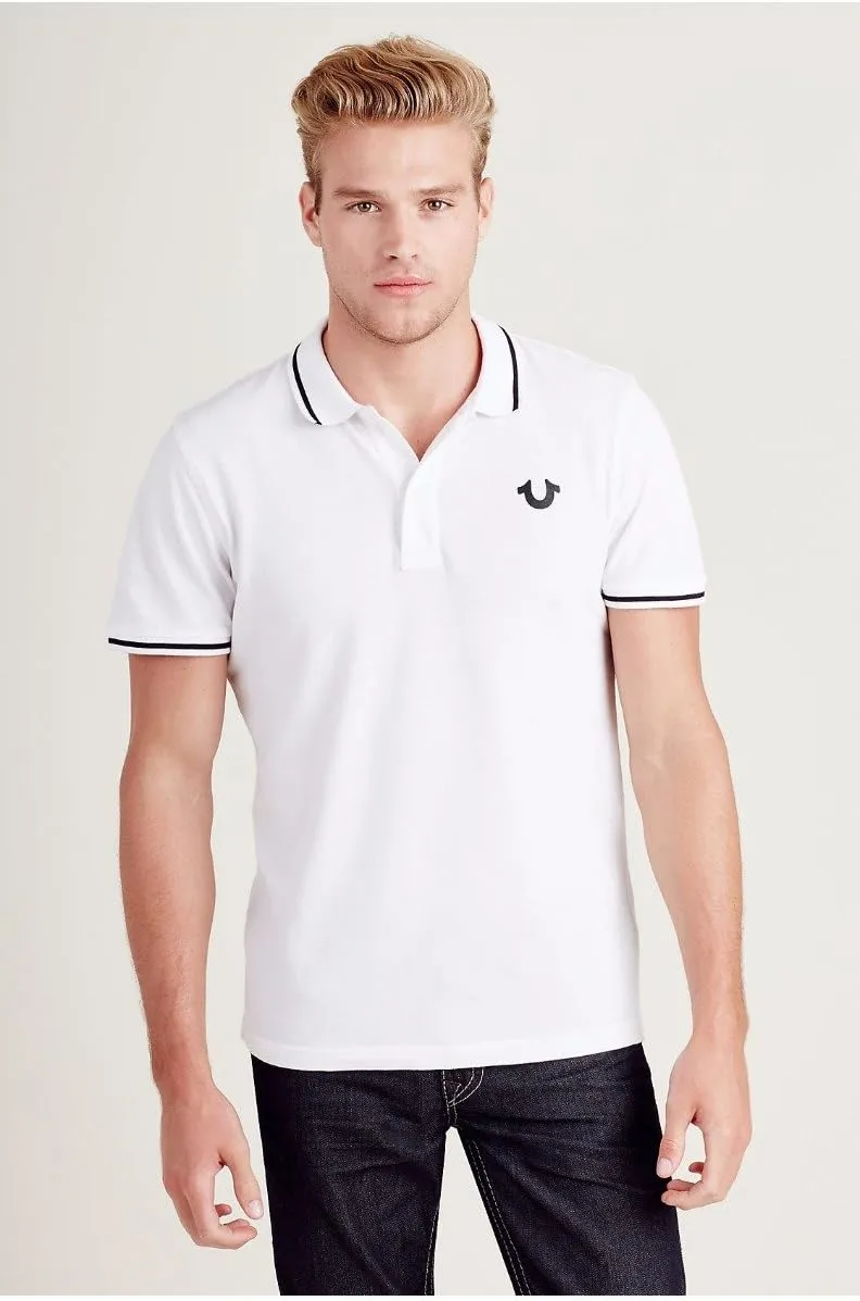 True Religion Men's Crafted with Pride Polo