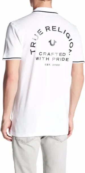 True Religion Men's Crafted with Pride Polo