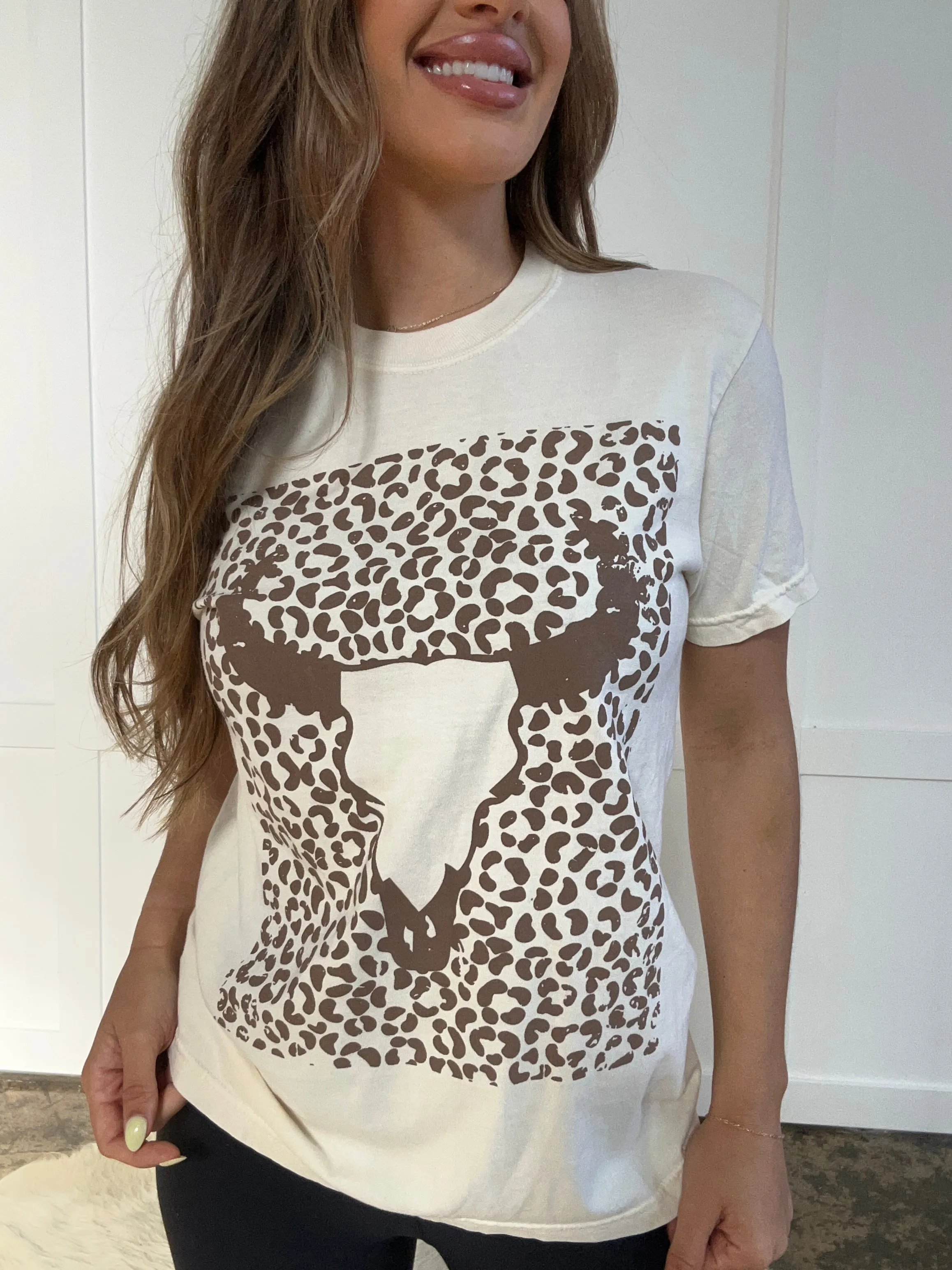 Western Cheetah Graphic Tee