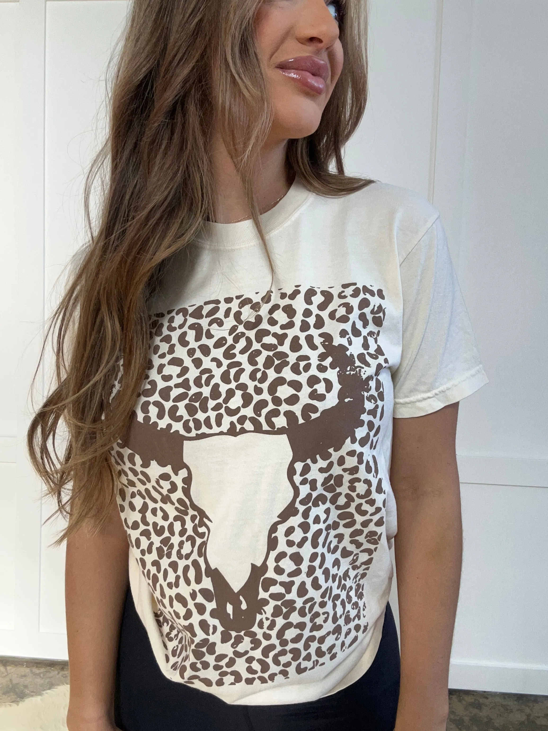 Western Cheetah Graphic Tee