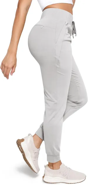 Womens Joggers with Pockets Ultra Soft Tapered Leg Joggers for Workouts and Running