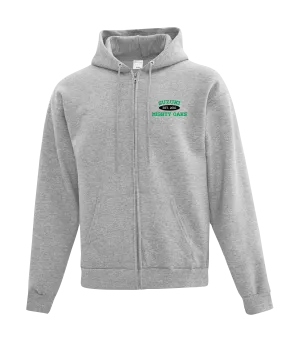 YOUTH Suzuki Cotton Full Zip Hooded Sweatshirt with Left Chest *Embroidered* Logo